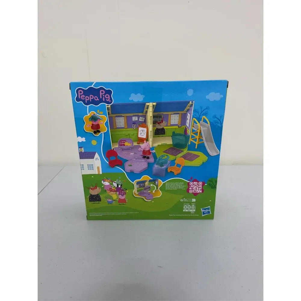 Hasbro Peppa Pig Peppa's Pop-Open Playgroup Playset 9 Piece Set